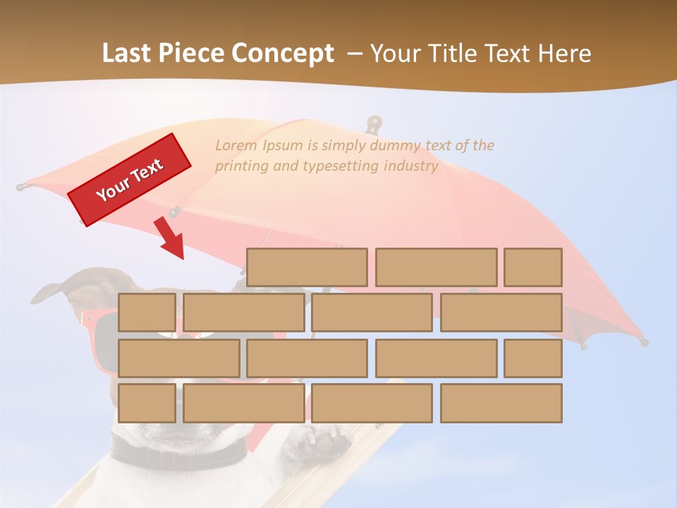 Blank Summer Tropical PowerPoint Template