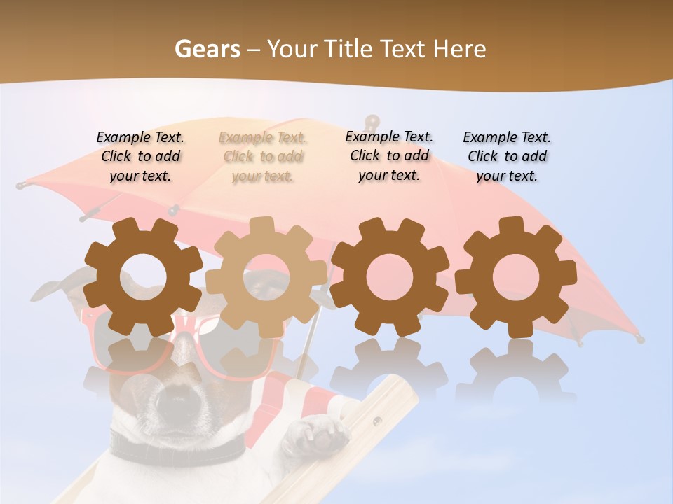 Blank Summer Tropical PowerPoint Template