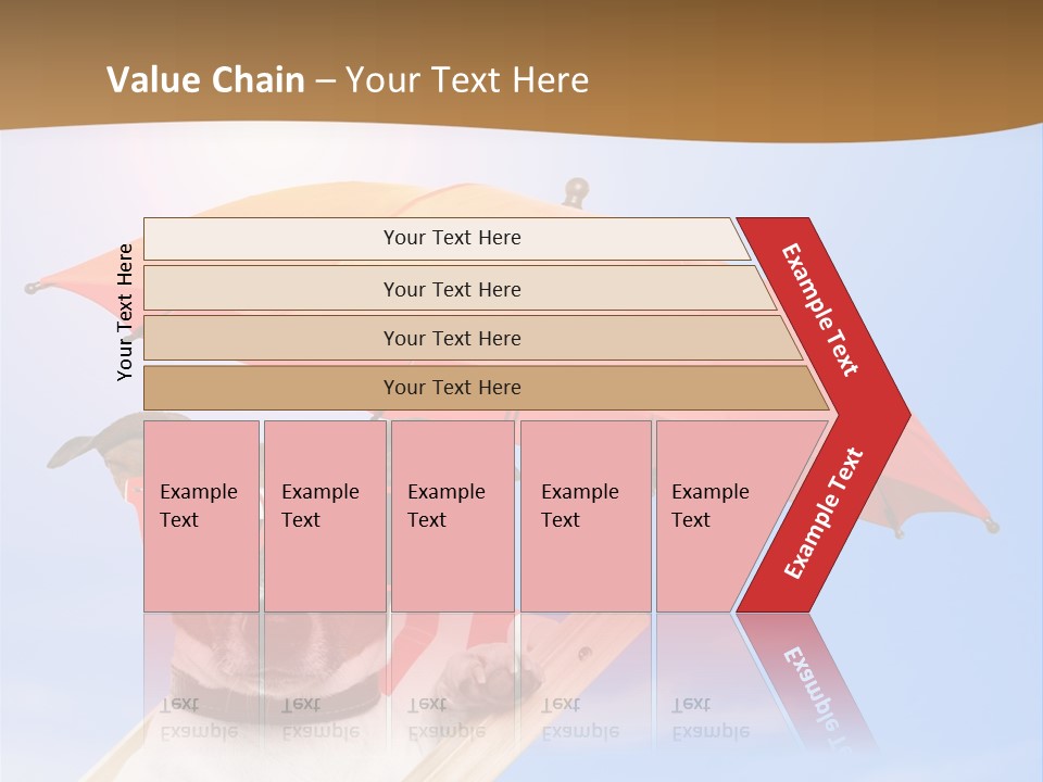 Blank Summer Tropical PowerPoint Template