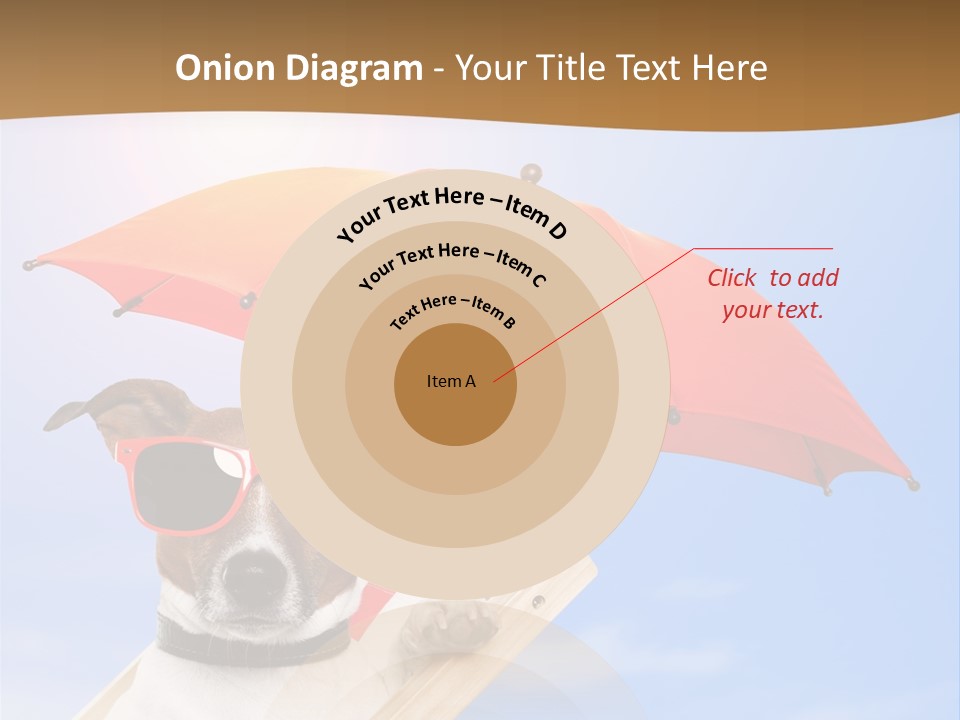 Blank Summer Tropical PowerPoint Template