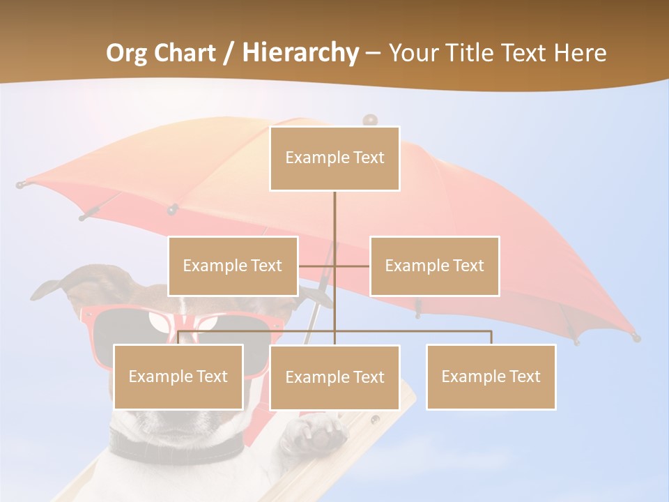 Blank Summer Tropical PowerPoint Template