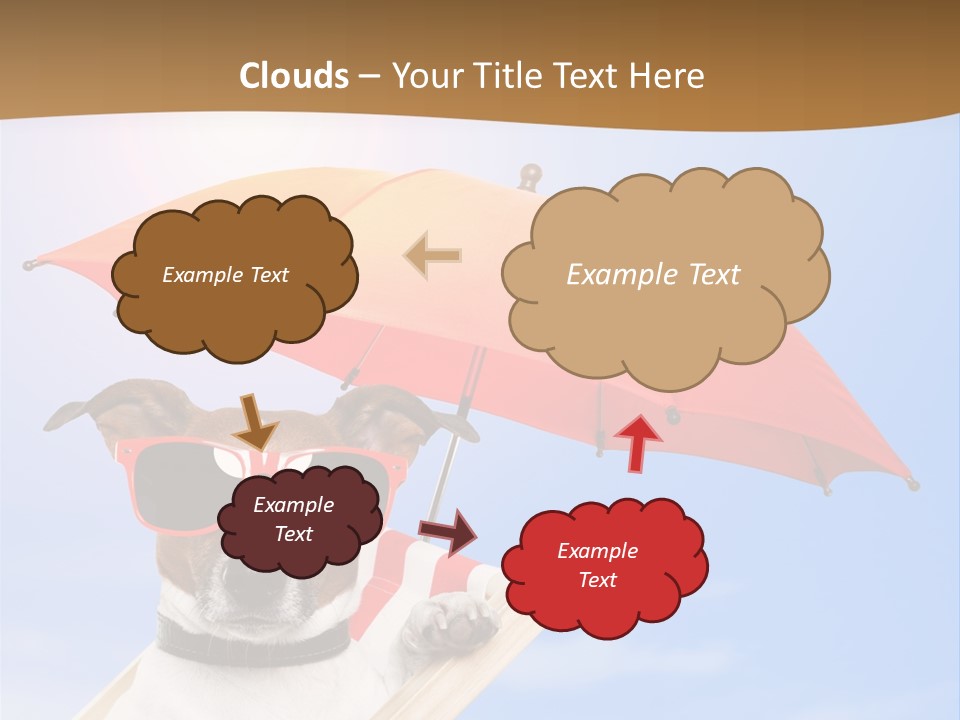 Blank Summer Tropical PowerPoint Template