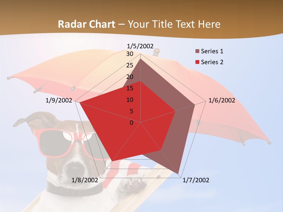 Blank Summer Tropical PowerPoint Template