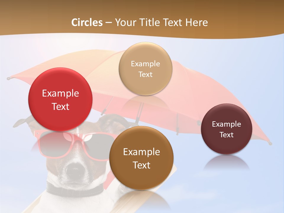 Blank Summer Tropical PowerPoint Template