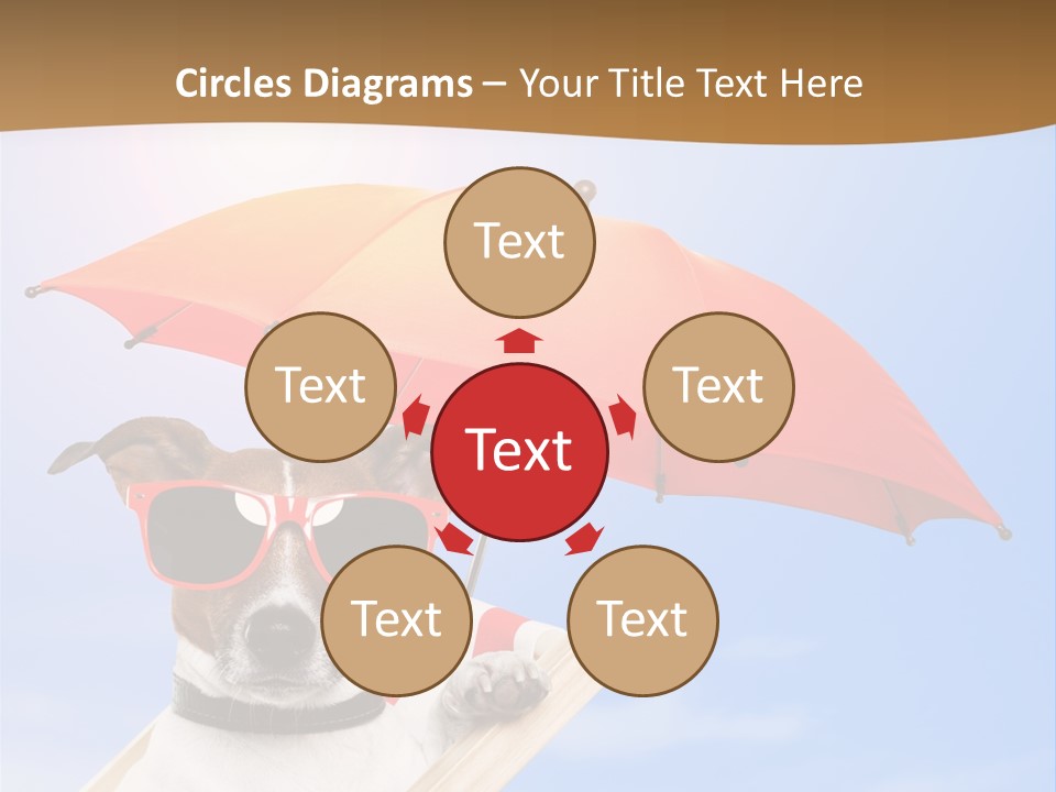 Blank Summer Tropical PowerPoint Template