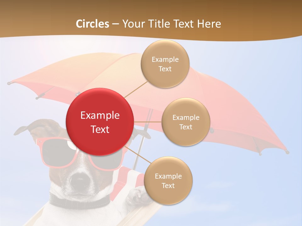 Blank Summer Tropical PowerPoint Template