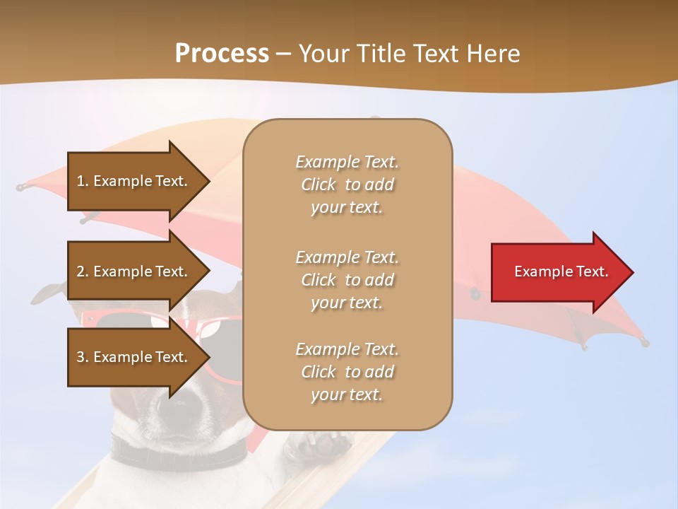 Blank Summer Tropical PowerPoint Template