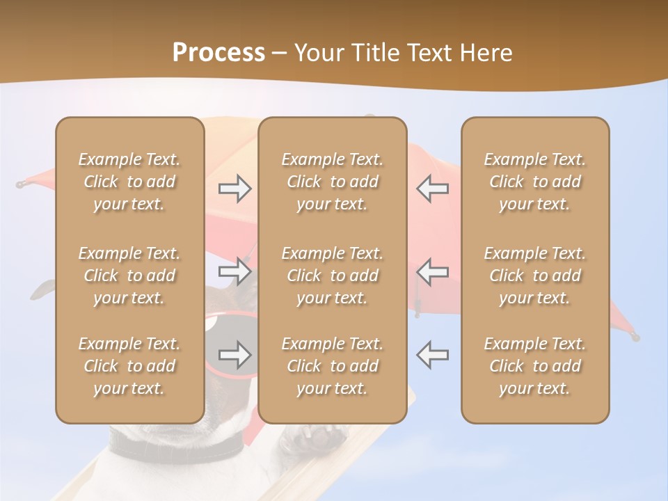 Blank Summer Tropical PowerPoint Template