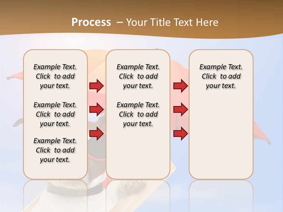 Blank Summer Tropical PowerPoint Template
