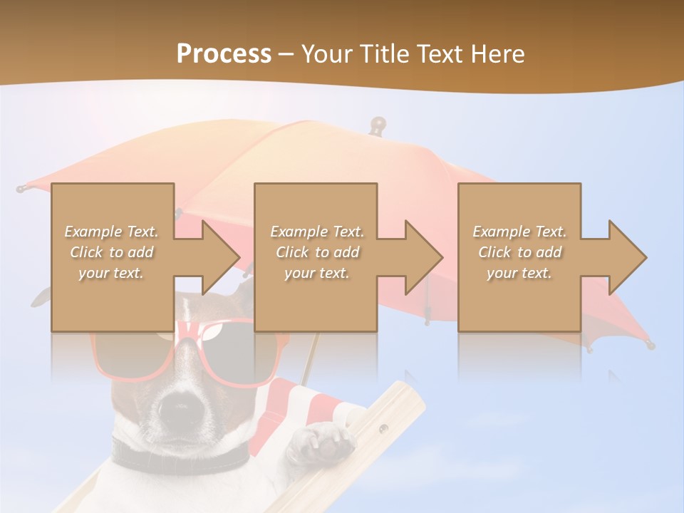 Blank Summer Tropical PowerPoint Template