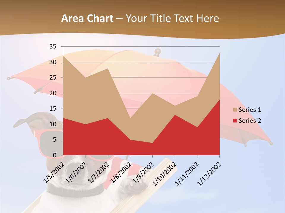 Blank Summer Tropical PowerPoint Template