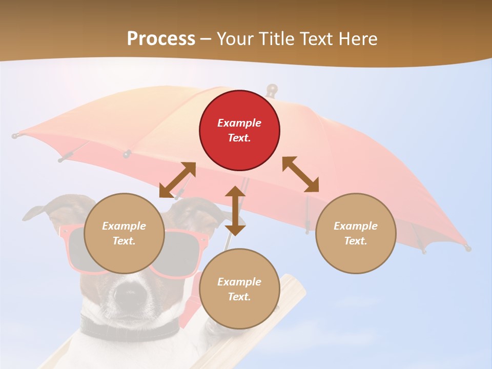 Blank Summer Tropical PowerPoint Template