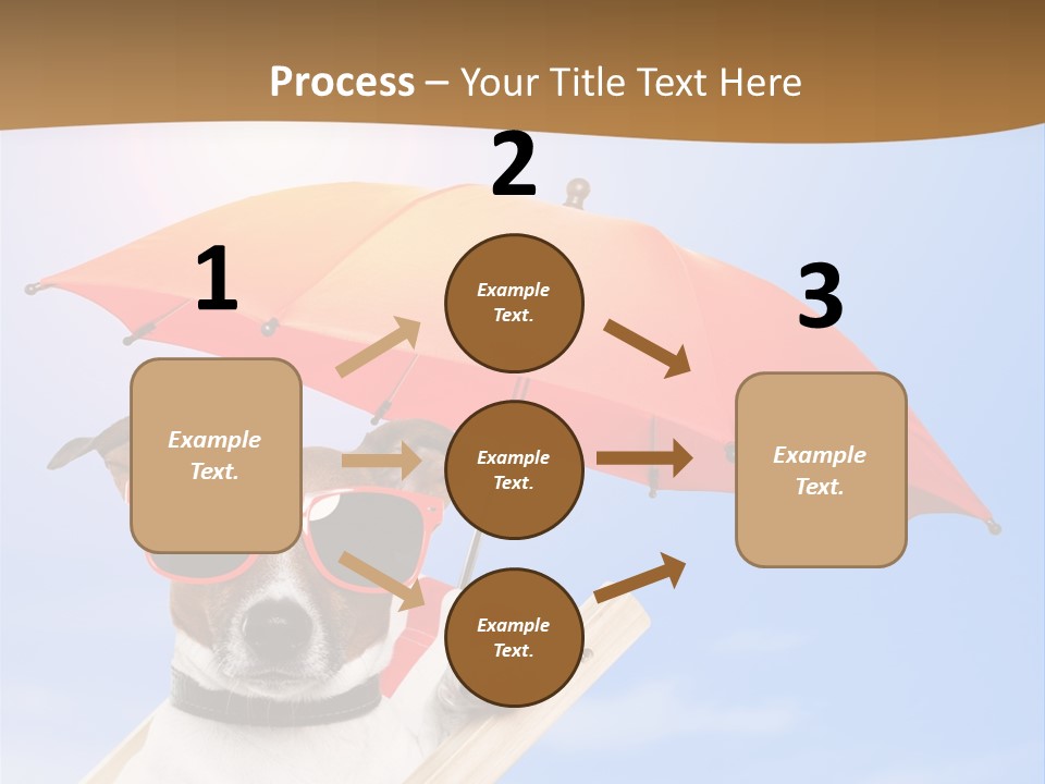 Blank Summer Tropical PowerPoint Template