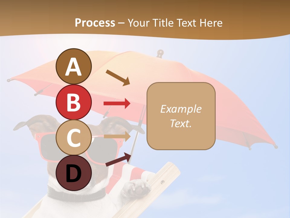 Blank Summer Tropical PowerPoint Template