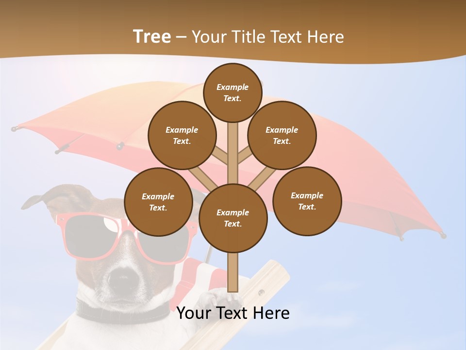 Blank Summer Tropical PowerPoint Template