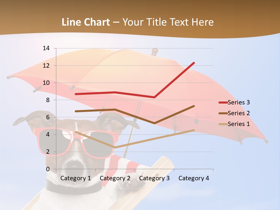 Blank Summer Tropical PowerPoint Template