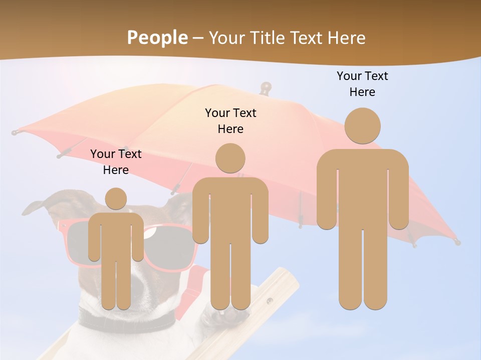 Blank Summer Tropical PowerPoint Template