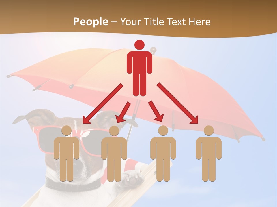 Blank Summer Tropical PowerPoint Template