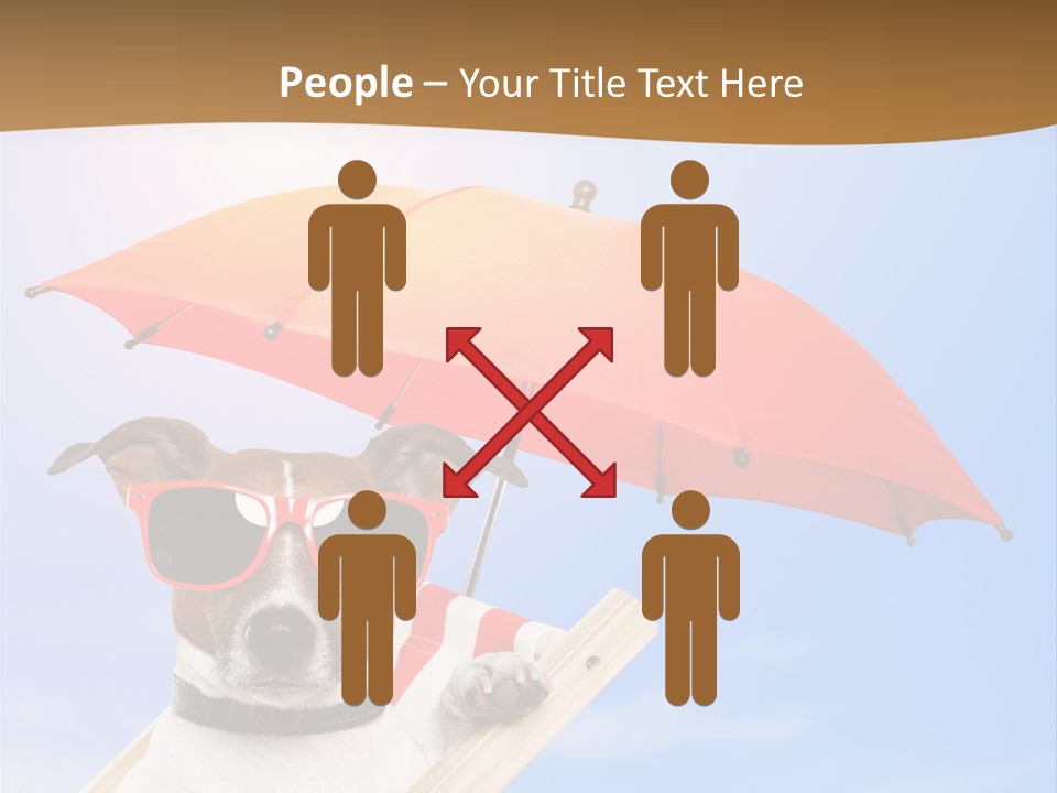 Blank Summer Tropical PowerPoint Template