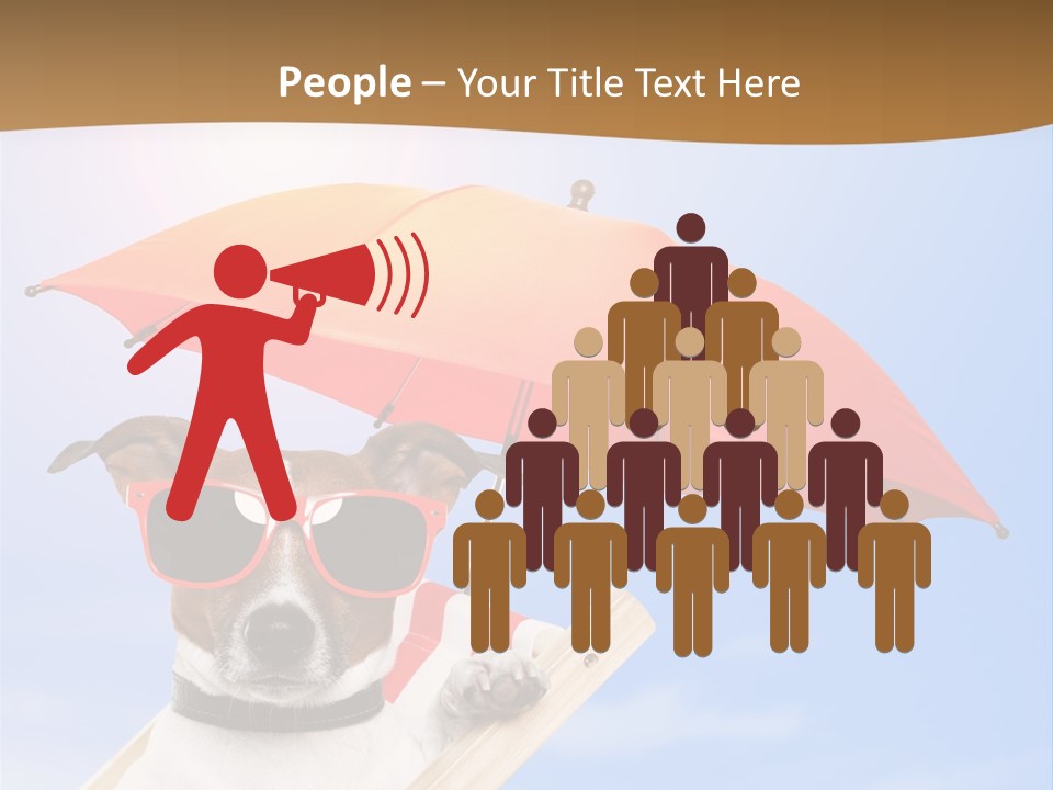 Blank Summer Tropical PowerPoint Template