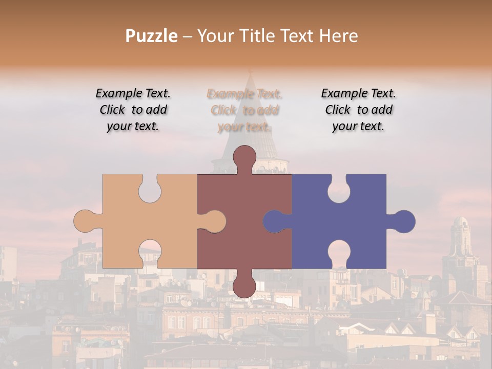 Genoese History Tourist PowerPoint Template