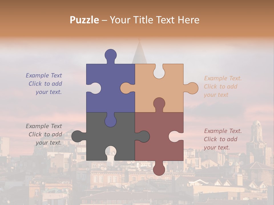 Genoese History Tourist PowerPoint Template