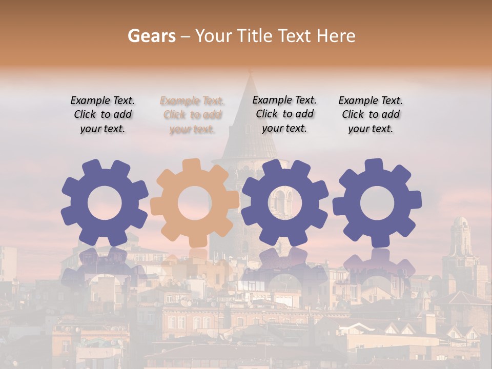 Genoese History Tourist PowerPoint Template