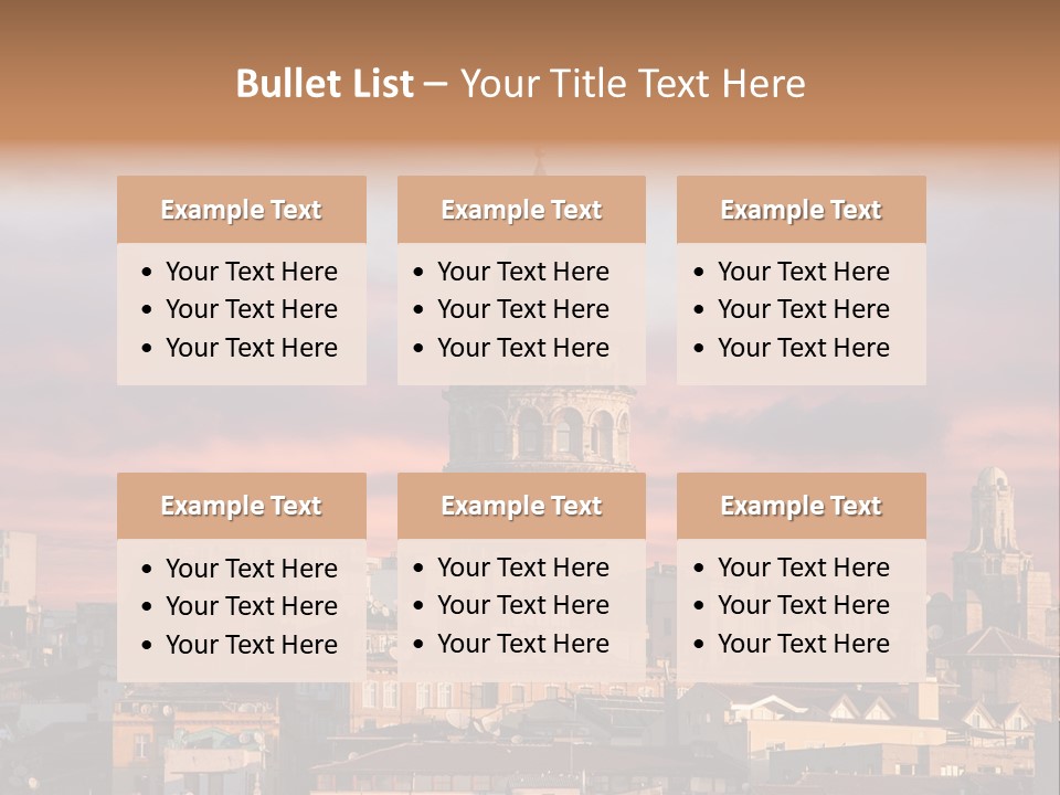 Genoese History Tourist PowerPoint Template