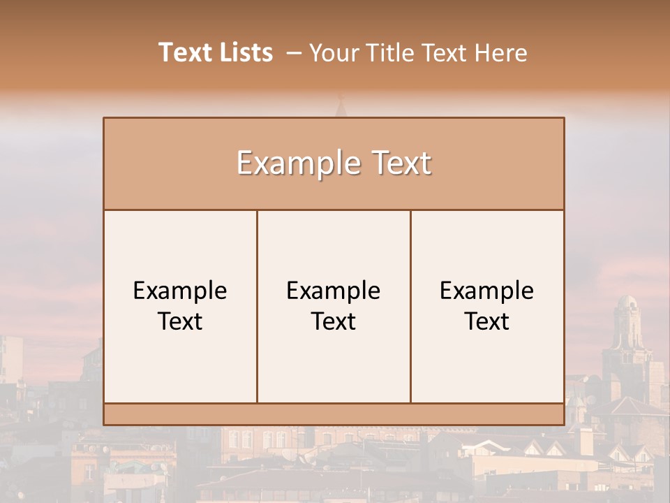 Genoese History Tourist PowerPoint Template
