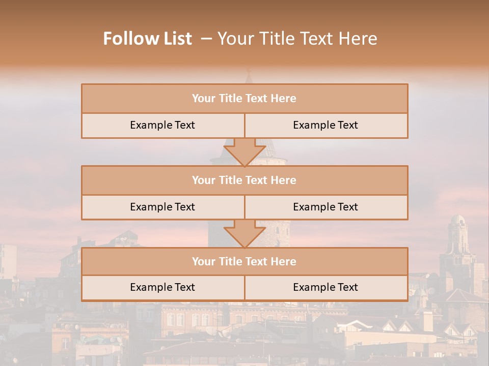 Genoese History Tourist PowerPoint Template