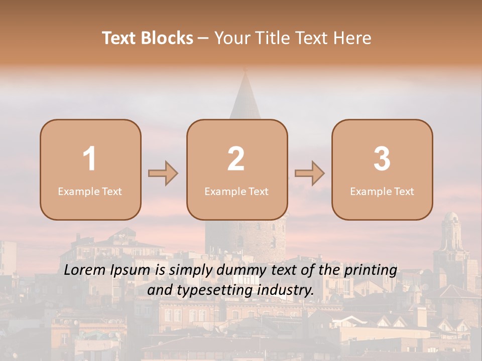 Genoese History Tourist PowerPoint Template