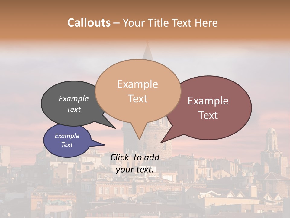 Genoese History Tourist PowerPoint Template