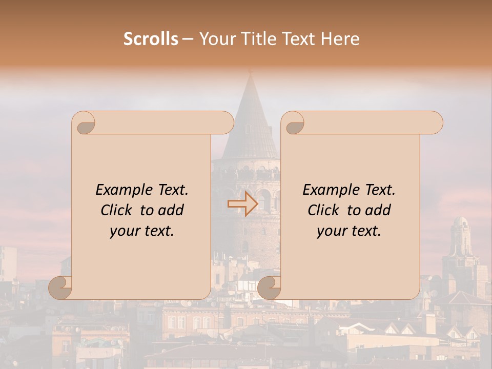 Genoese History Tourist PowerPoint Template