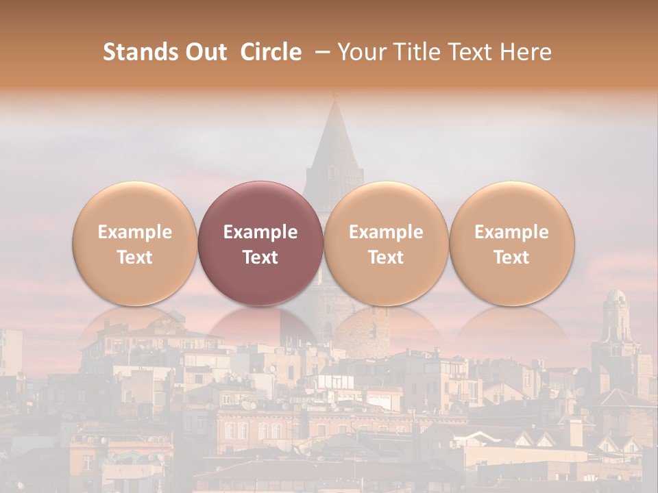 Genoese History Tourist PowerPoint Template