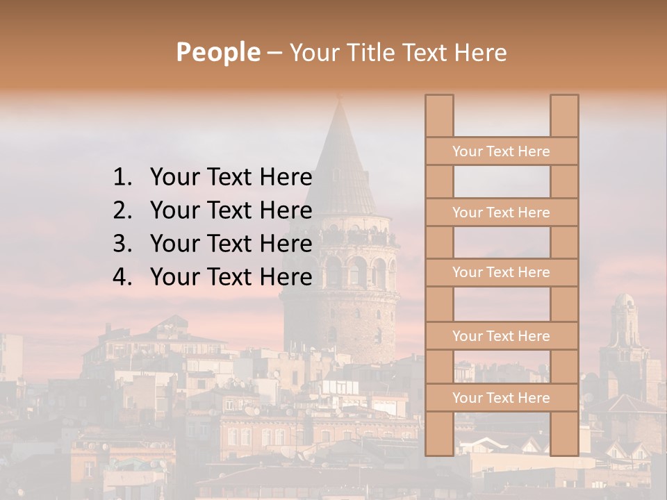 Genoese History Tourist PowerPoint Template