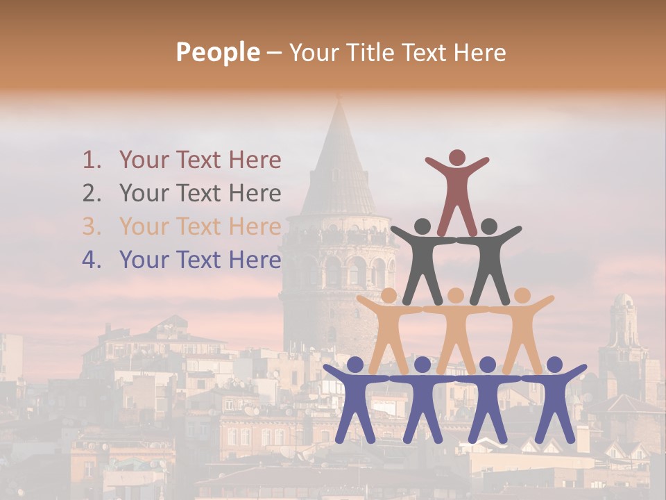 Genoese History Tourist PowerPoint Template