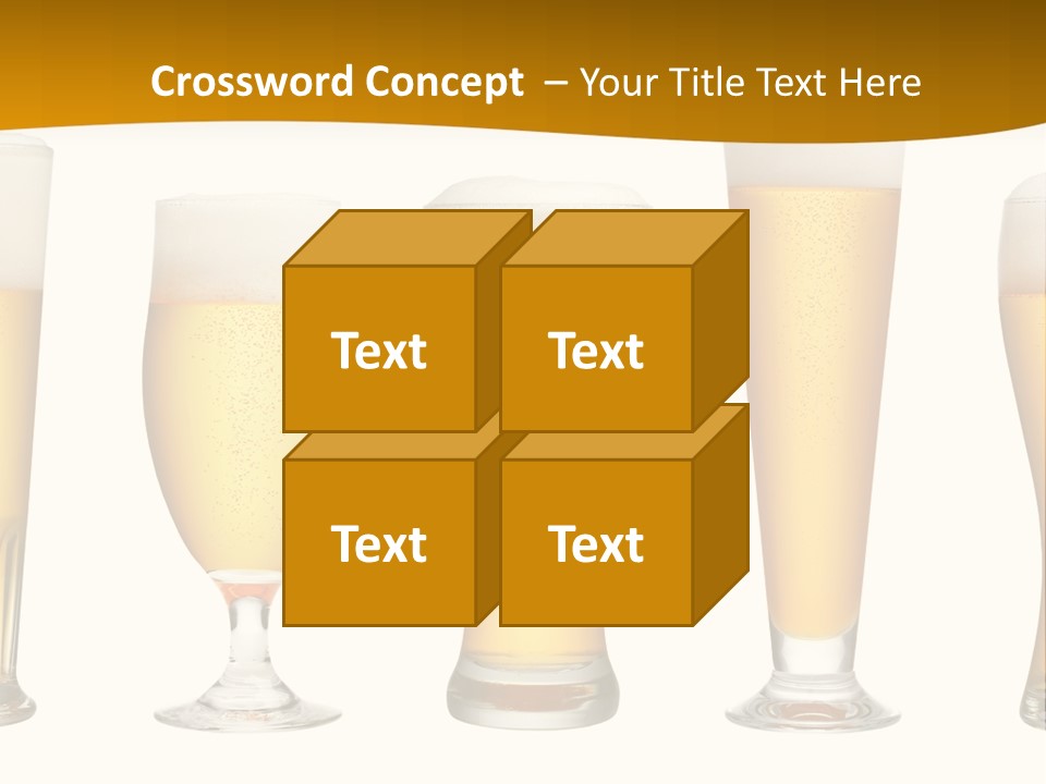 Beer Beverage Drink PowerPoint Template