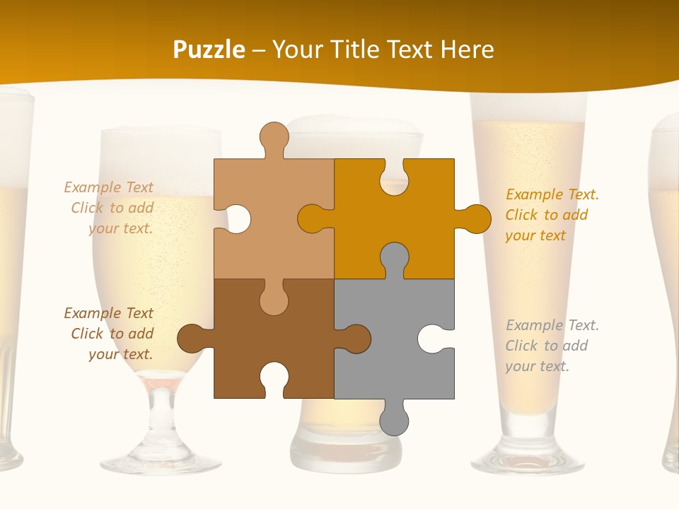 Beer Beverage Drink PowerPoint Template