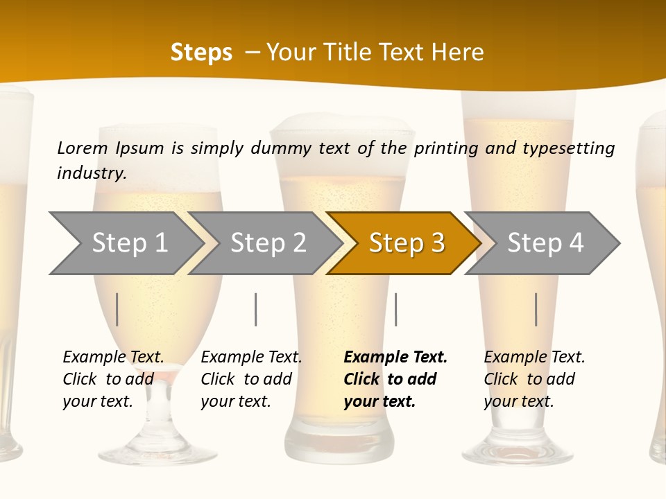 Beer Beverage Drink PowerPoint Template