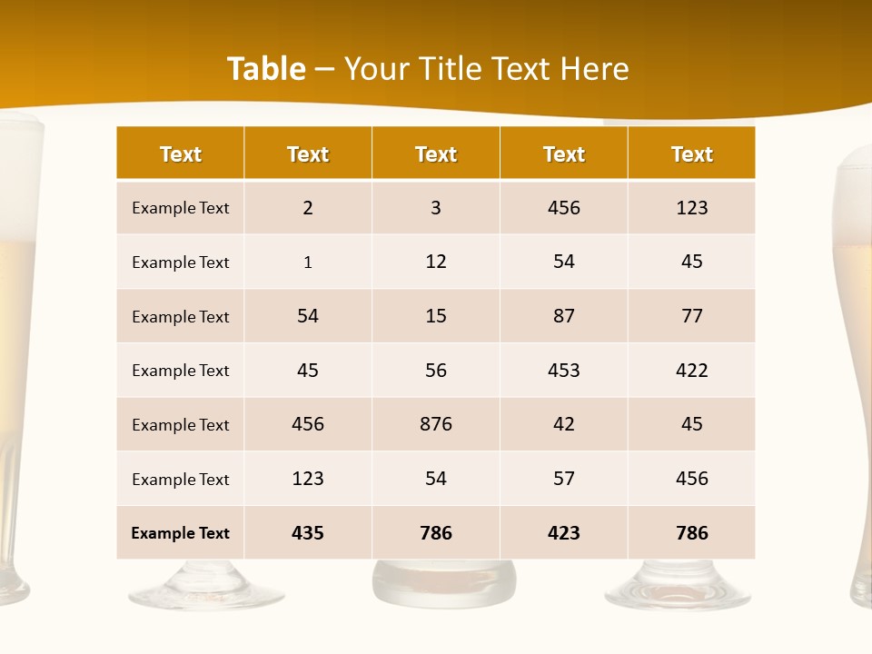 Beer Beverage Drink PowerPoint Template