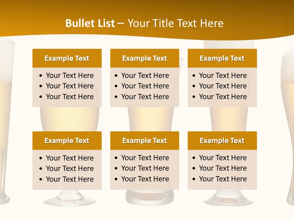 Beer Beverage Drink PowerPoint Template