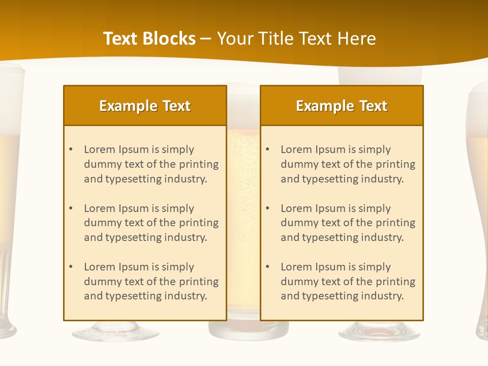 Beer Beverage Drink PowerPoint Template
