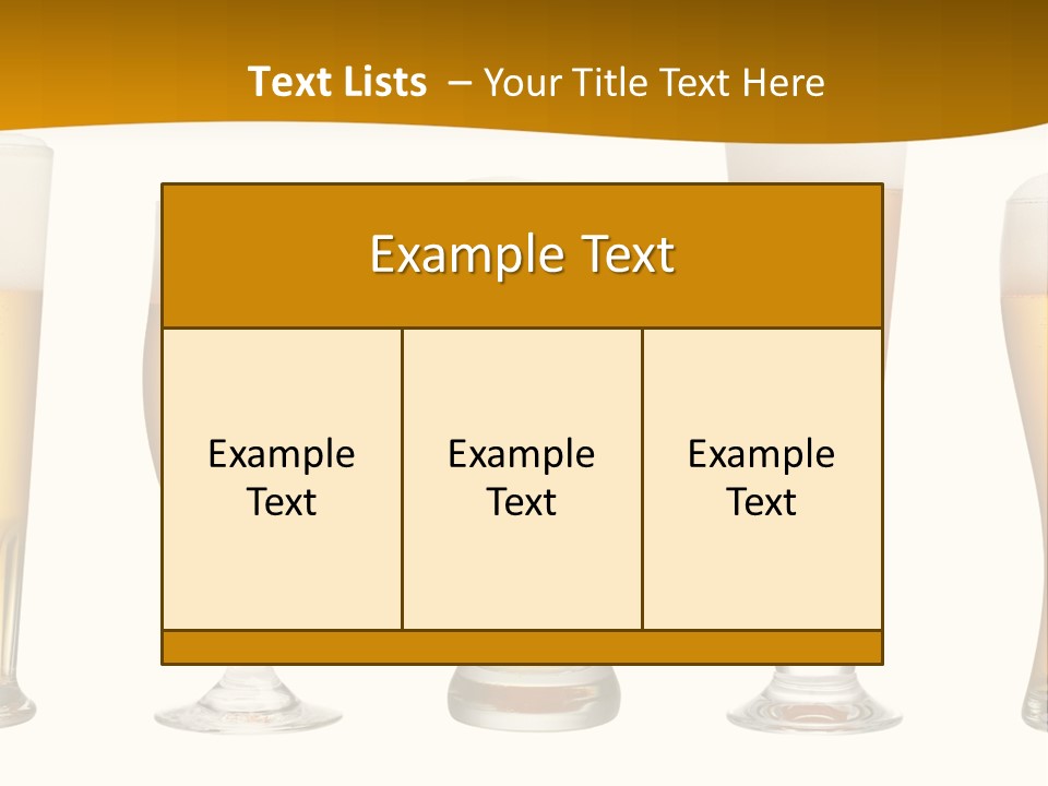 Beer Beverage Drink PowerPoint Template