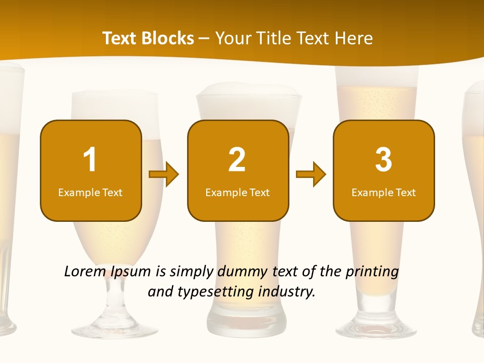 Beer Beverage Drink PowerPoint Template
