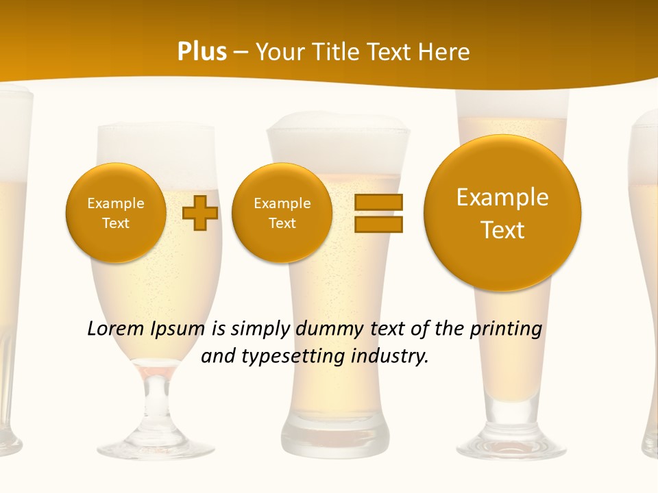 Beer Beverage Drink PowerPoint Template
