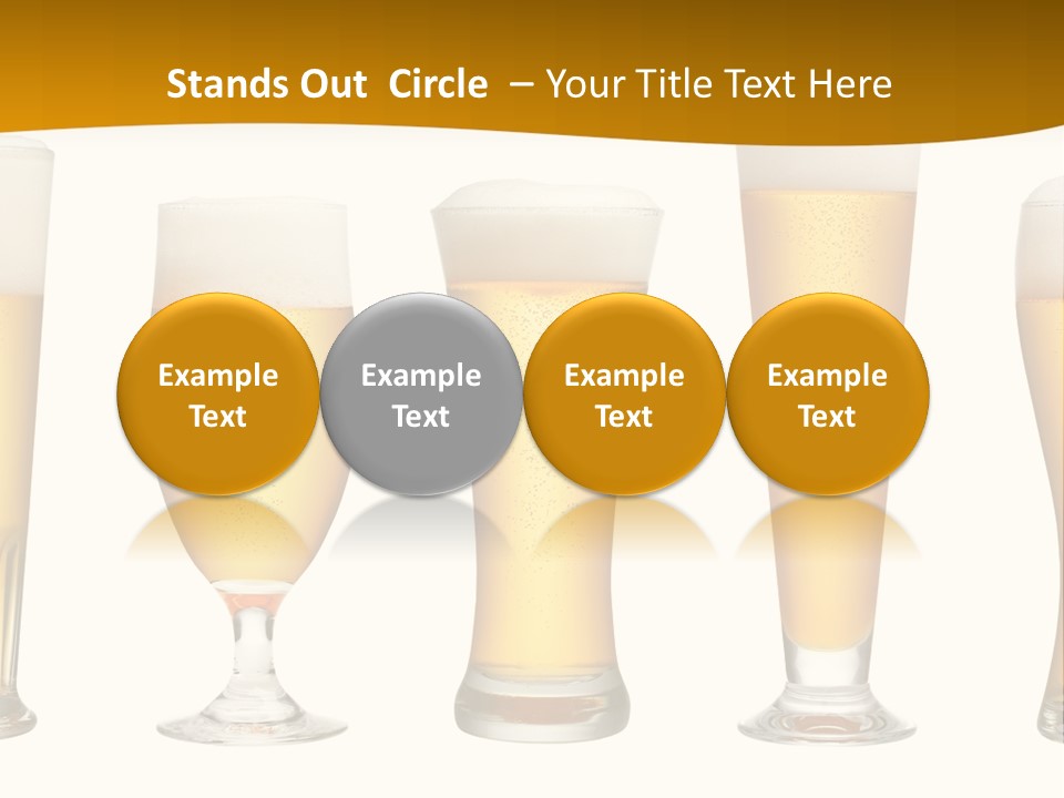 Beer Beverage Drink PowerPoint Template