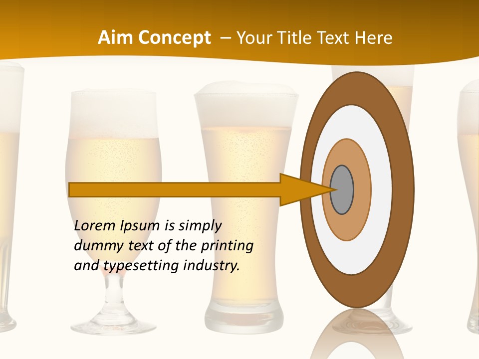 Beer Beverage Drink PowerPoint Template