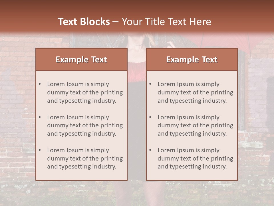 Cheerful Beauty Chick PowerPoint Template
