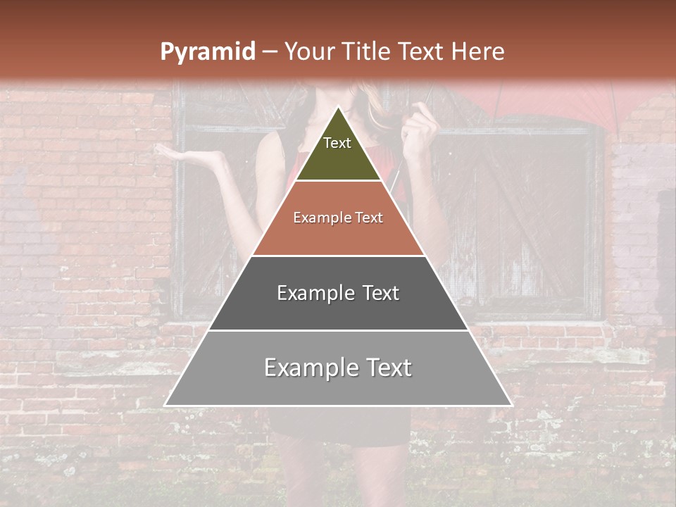 Cheerful Beauty Chick PowerPoint Template