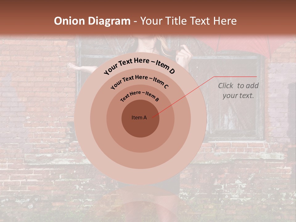 Cheerful Beauty Chick PowerPoint Template